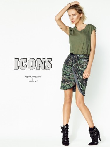 Agnieszka Szulim w kampanii ICONS luksusowego salonu Moliera 2