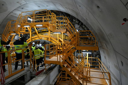 Tunel pod Świną już wydrążony. Jest nowe nagranie z budowy