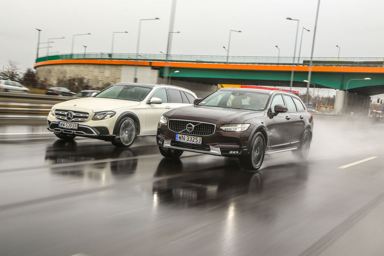 Volvo V90 Cross Country kontra Mercedes All-Terrain - który jest lepszy na każdą drogę?