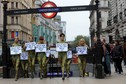 BRITAIN PETA DEMO EXOTIC ANIMAL SKINS