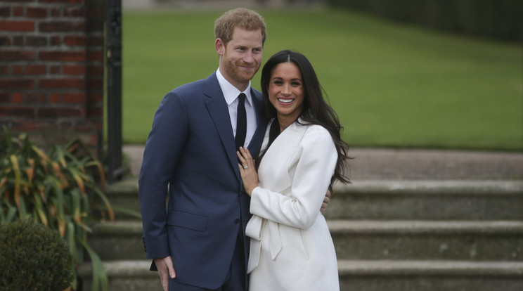 Harry és Meghan így odavannak egymásért! /Fotó: AFP