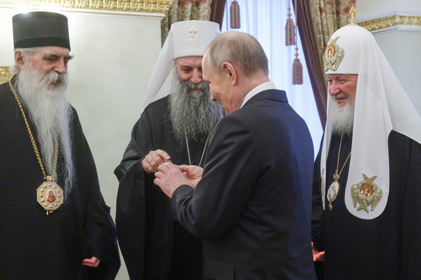 Putin i Patrijarh Porfirije