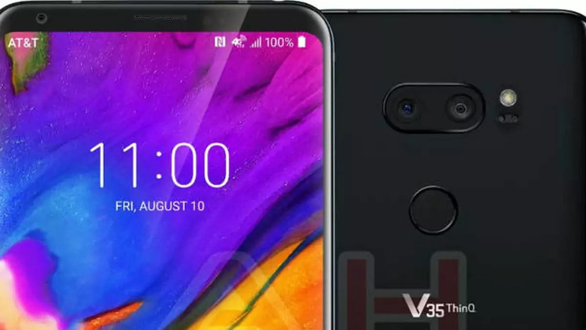 LG V35 ThinQ na renderach. Nie ma ekranu jak LG G7 ThinQ