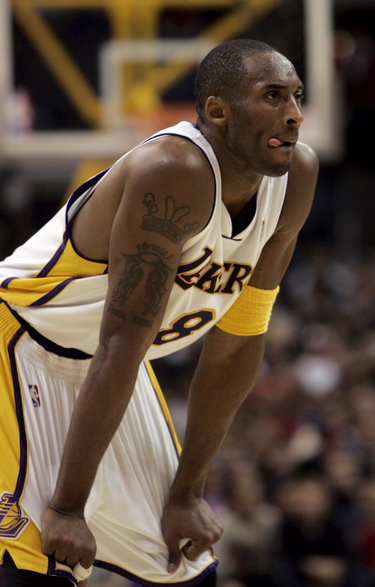 Kobe Bryant w meczu z Raptors ze stycznia 2006 r.