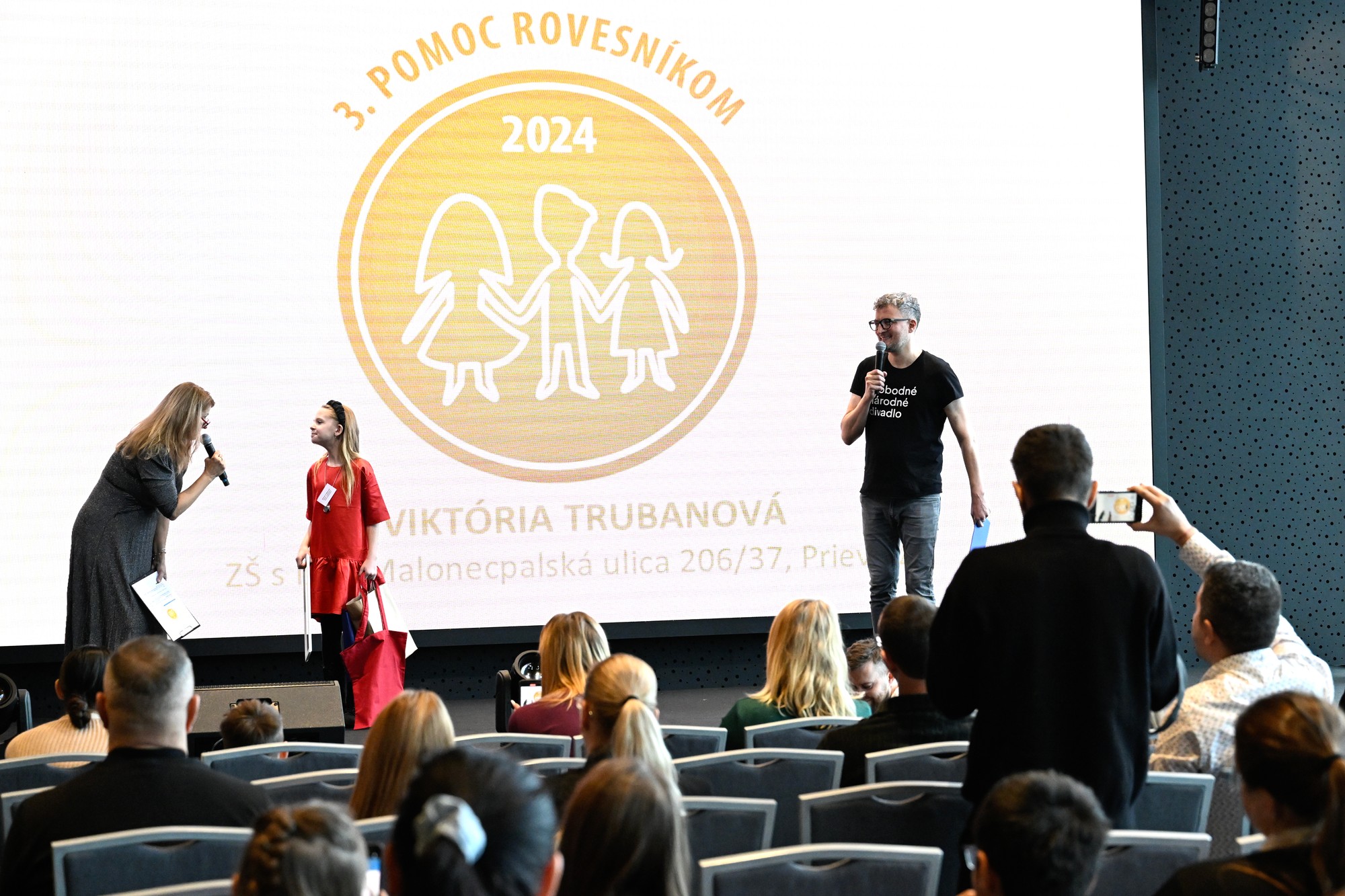 Občianske združenie Detský čin odovzdávalo ocenenie Detský čin roka.