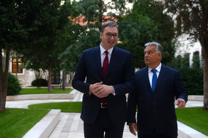 Aleksandar Vučić i Viktor Orban