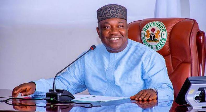 Governor Ifeanyi Ugwuanyi of Enugu State. [Twitter/@GovUgwuanyi]