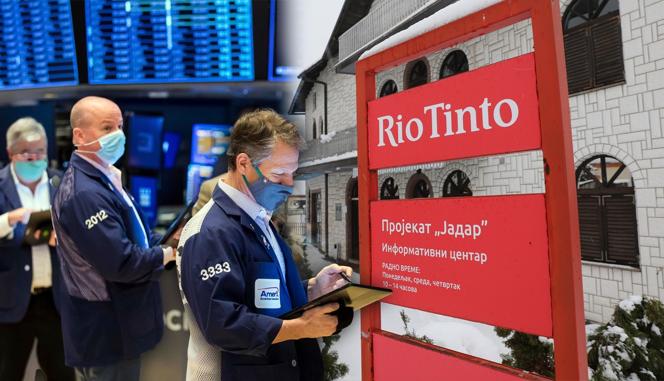 ŠTA SE DANAS DEŠAVA SA AKCIJAMA RIO TINTA? Nakon višednevnog pada ...
