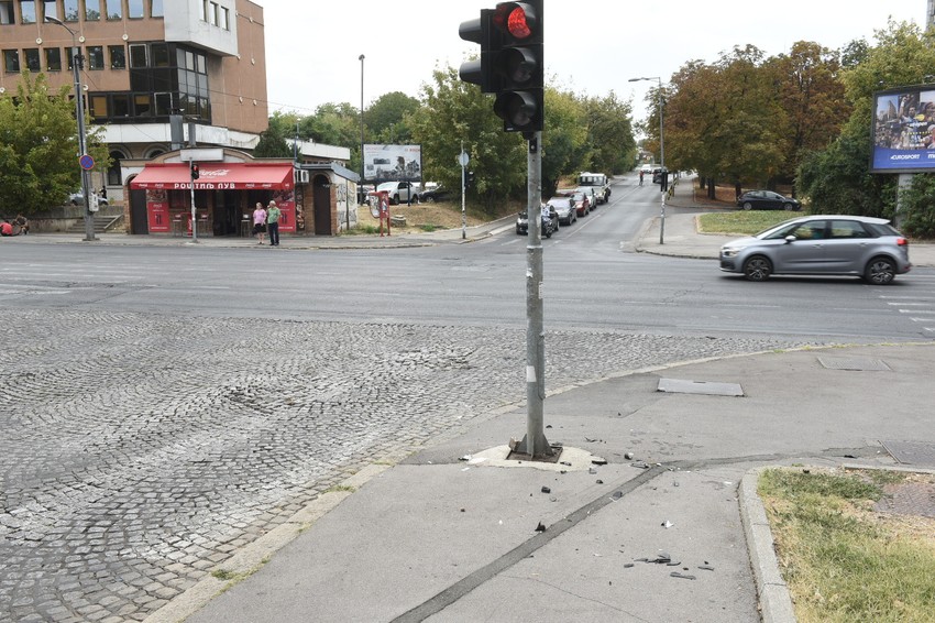 Udes kod Doma zdravlja Voždovac