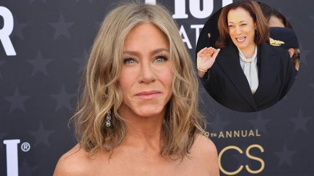 Jennifer Aniston broni Kamali Harris przed atakami