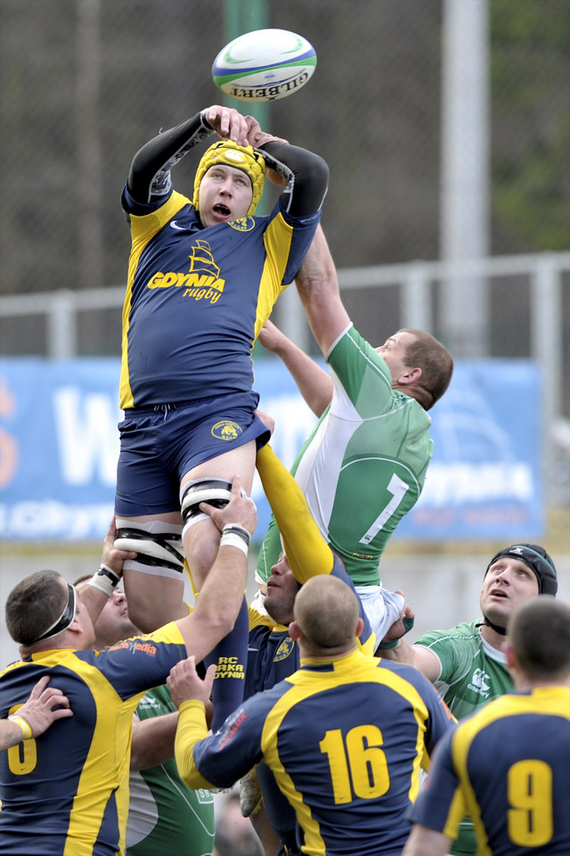 RUGBY LIGA POLSKA ARKA GDYNIA LECHIA GDAŃSK