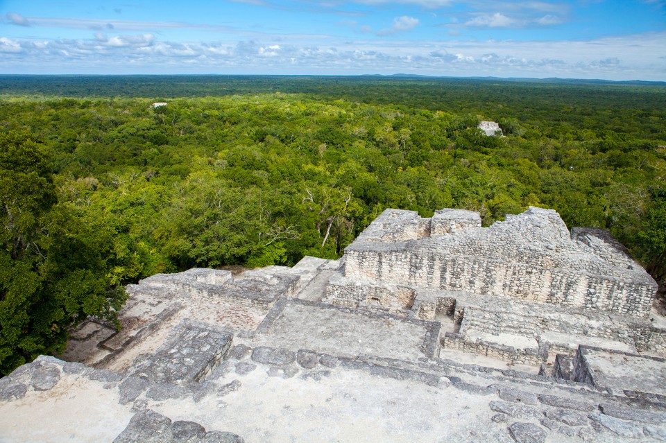 Campeche, Meksyk
- mniej oblegane miasto Majów