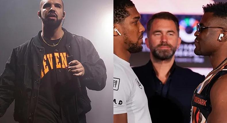 Rapper Drake loses $615,000 bet on Joshua vs Ngannou fight  [NAN]