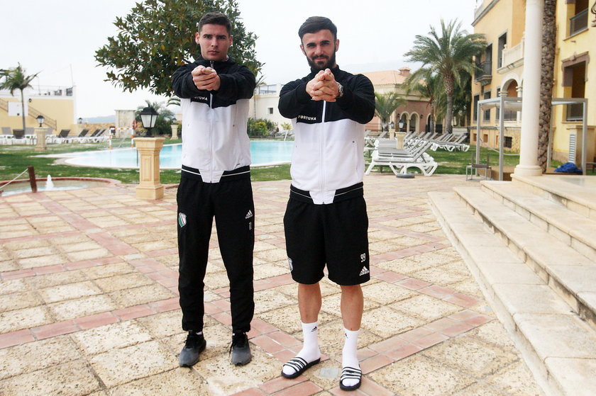 Pilka nozna. Ekstraklasa. Legia Warszawa. Trening taktyczny. 25.01.2018