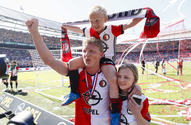 Liga holenderska: Dirk Kuyt popisał się hat-trickiem. Mistrzowski tytuł dla Feyenoordu