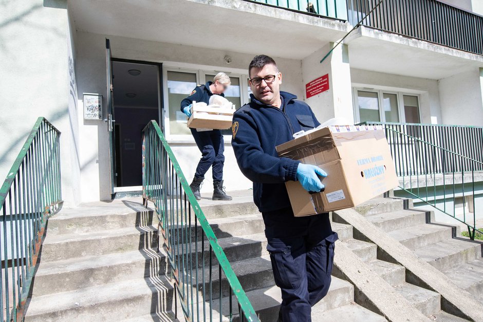 Posiłki dostarczane są osobom, które korzystają na codzień  z usług DPS-ów