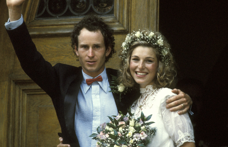 Tatum O'Neal i John McEnroe wzięli ślub 1 sierpnia 1986 r.