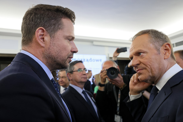 Rafał Trzaskowski i Donald Tusk