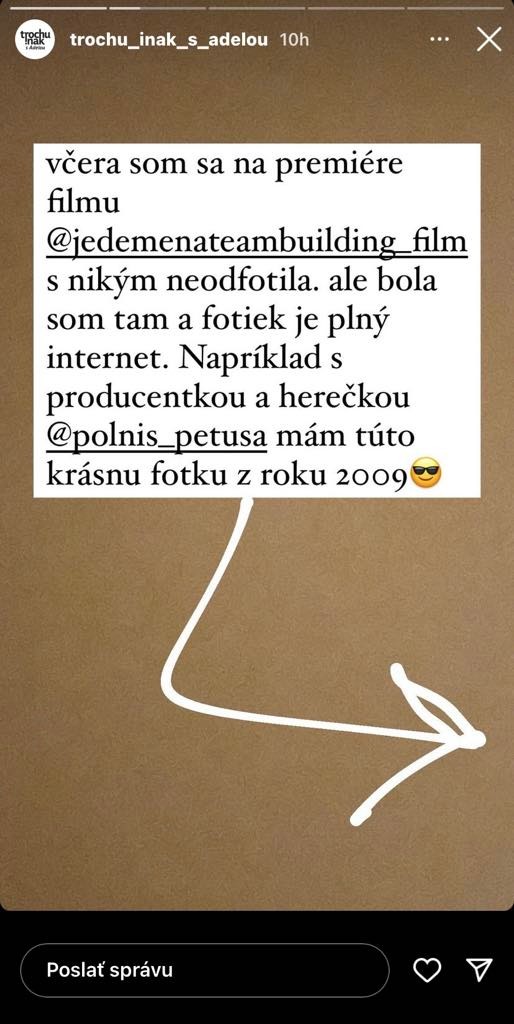 Adela film pochválila.
