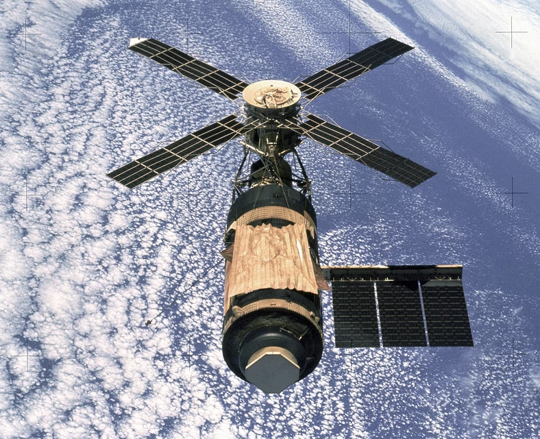 Skylab - zdjęcie wykonane przez członka misji SL-4