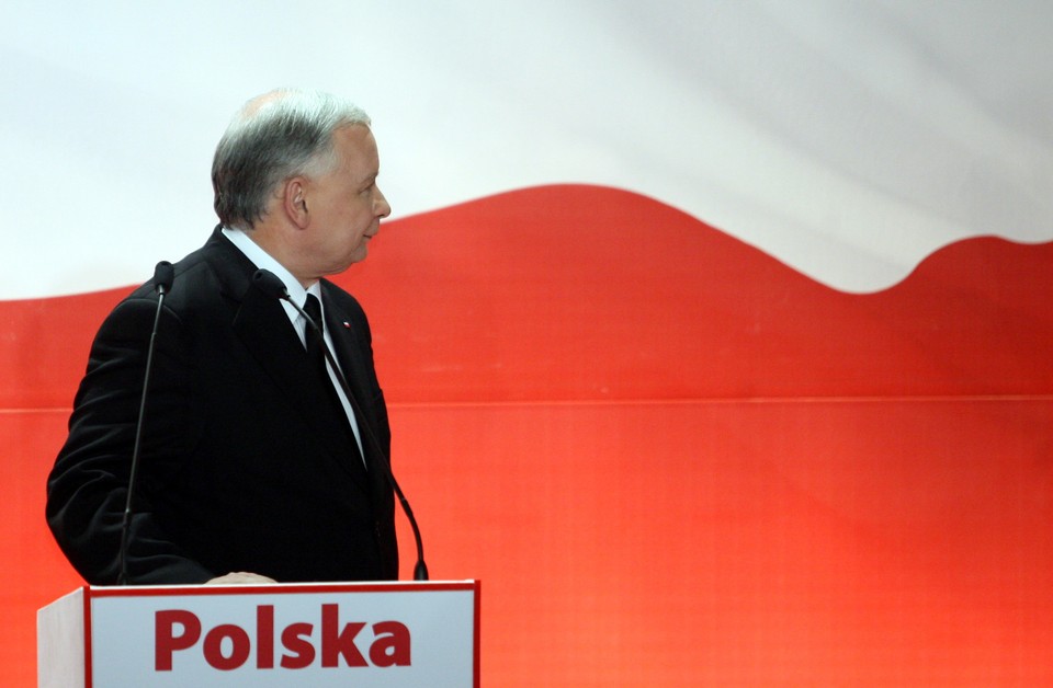 WARSZAWA WYBORY PREZYDENCKIE SZTAB WYBORCZY PIS KACZYŃSKI