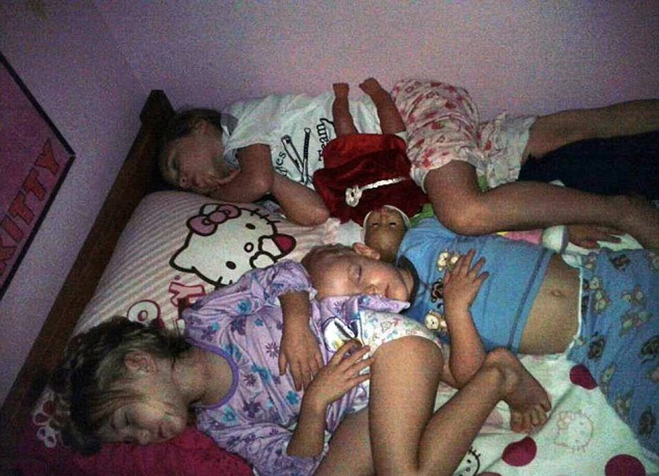 Zauvek usnuli: mališani Stejovih, snimljeni dok spavaju