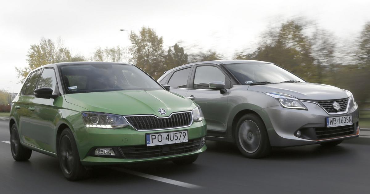 Skoda Fabia 1.2 TSI kontra Suzuki Baleno 1.0 Boosterjet