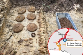 Wybuchowe znalezisko na Via Carpatii. Prawie 20 tys. sztuk różnego rodzaju amunicji