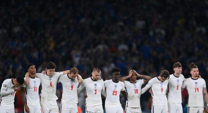 England are aiming to bounce back from losing the Euro 2020 final on penalties Creator: Laurence Griffiths