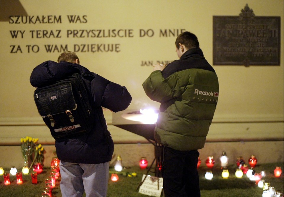 WARSZAWA CZUWANIE POKOLENIA JPII - 3 rocznica (2008 rok)