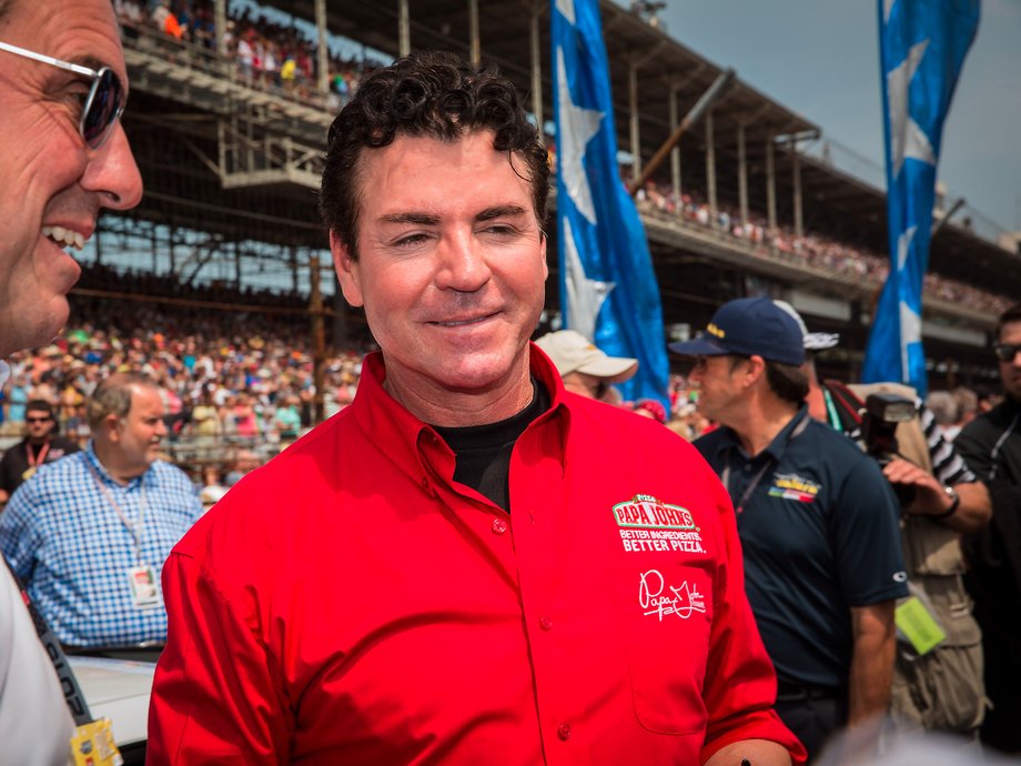 Papa John's CEO John Schnatter.