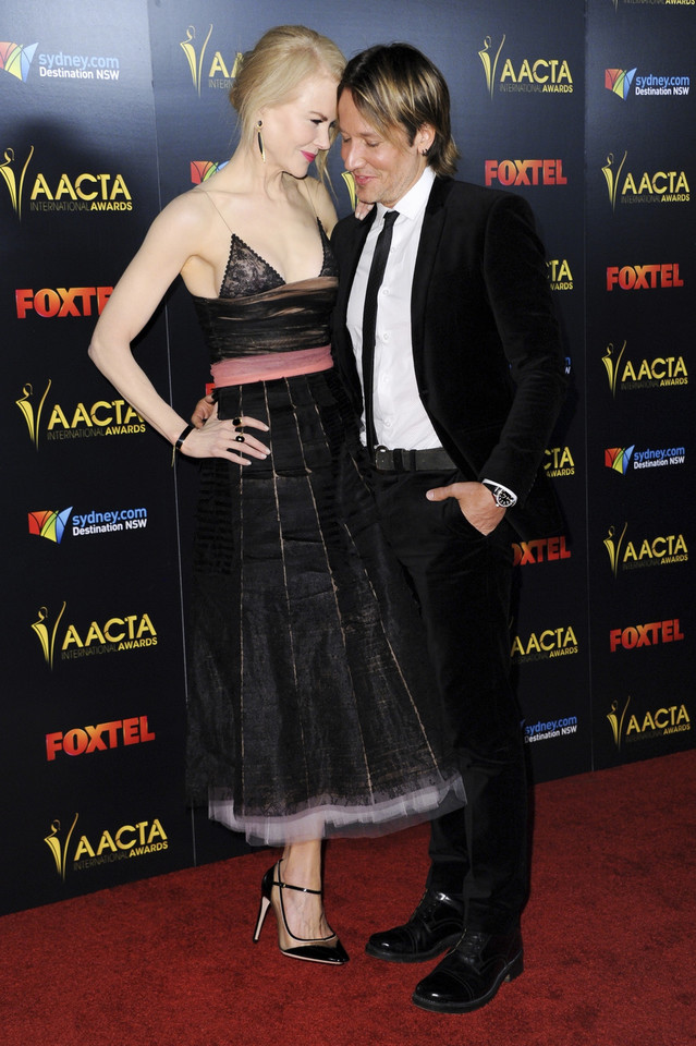 Nicole Kidman i Keith Urban na AACTA 2017