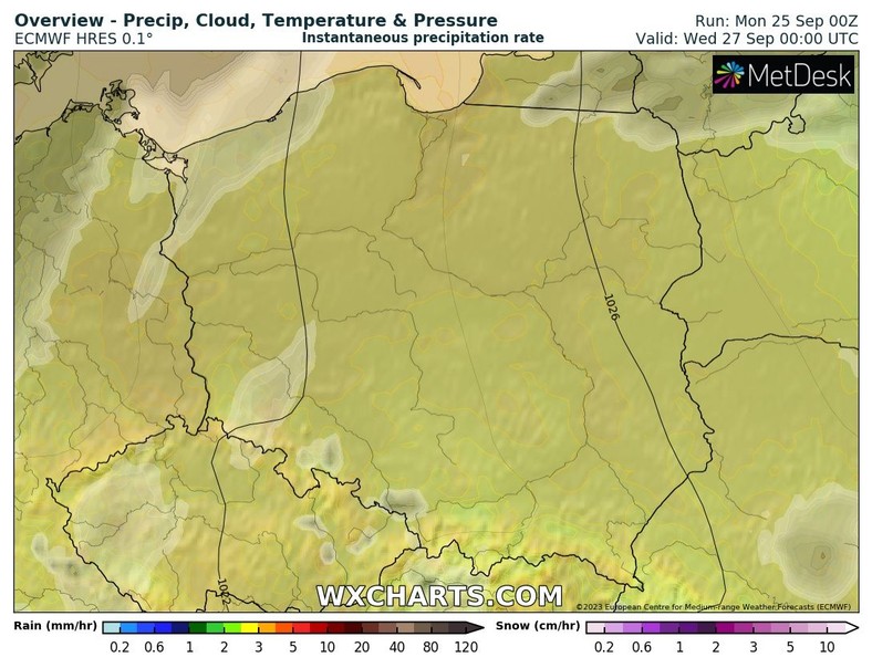 W całej Polsce będzie pogodnie i sucho