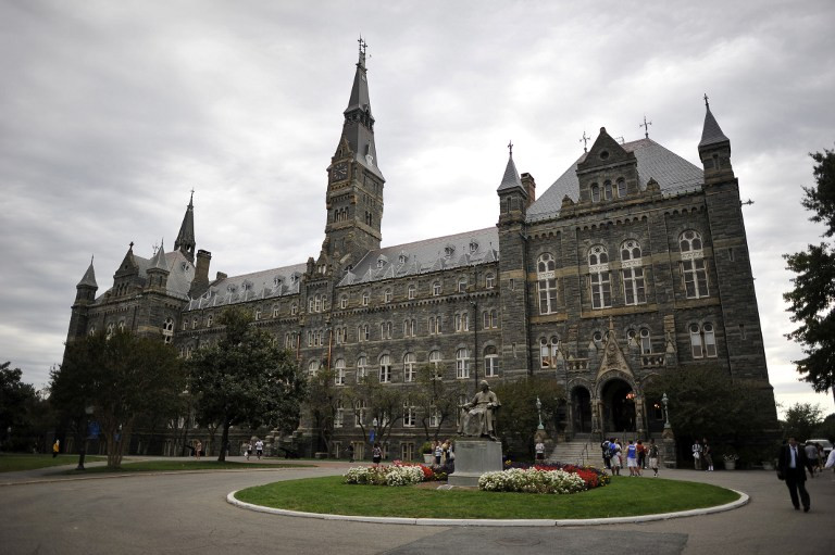 4. Georgetown University - $62 570