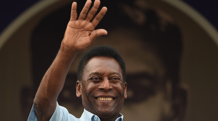 Pelé perel /Fotó: AFP