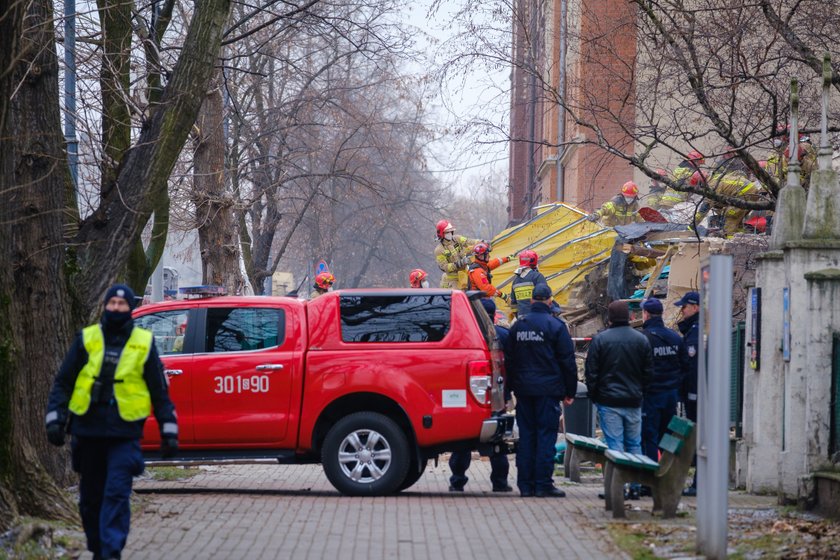 Katowice. Wybuch w kamienicy w Szopienicach