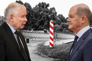 Jarosław Kaczyński i Ofal Scholz