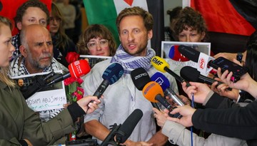 Polscy obywatele z flotylli Sumud wylądowali w Warszawie. „Musimy być razem przeciwko wojnie”