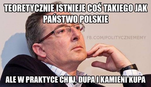 afera taśmowa - mem / źródło: Facebook: PolityczneMemy