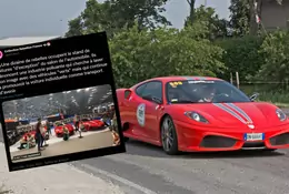 Ekoaktywiści przykleili się do Ferrari. To już kolejny taki incydent