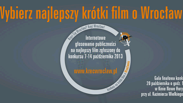 20 października poznamy najlepszy krótki film o Wrocławiu.