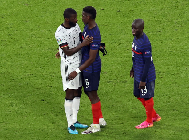 Antonio Ruediger, Paul Pogba i N'Golo Kante