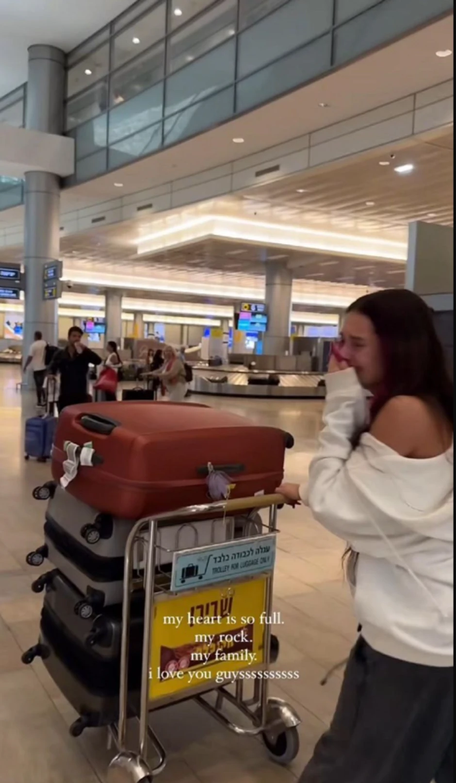 Eden Golan se vratila u Izrael