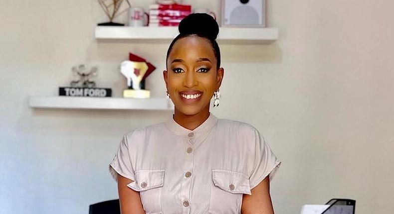 Media personality Janet Mbugua ( Instagram)