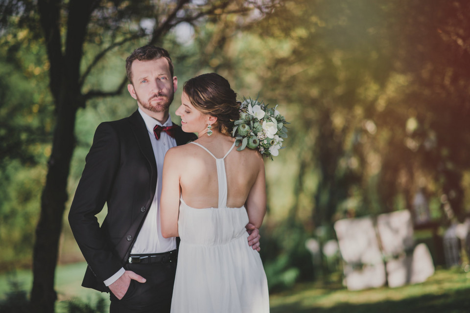 Green wedding chic