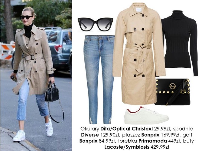 Jesienne STYLIZACJE z trenczem