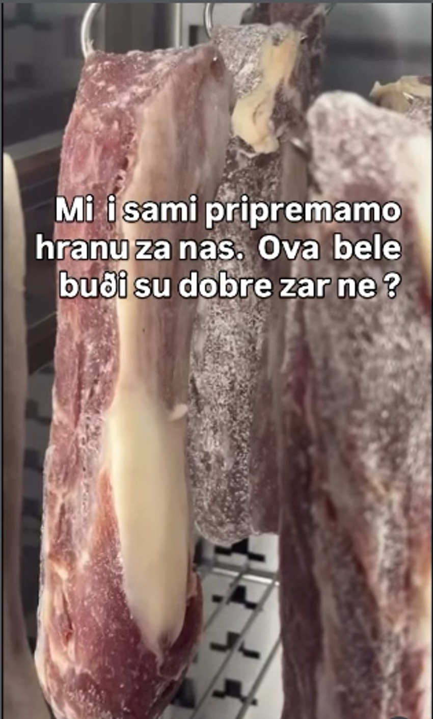 Marija Petronijević pokazala kako suši meso