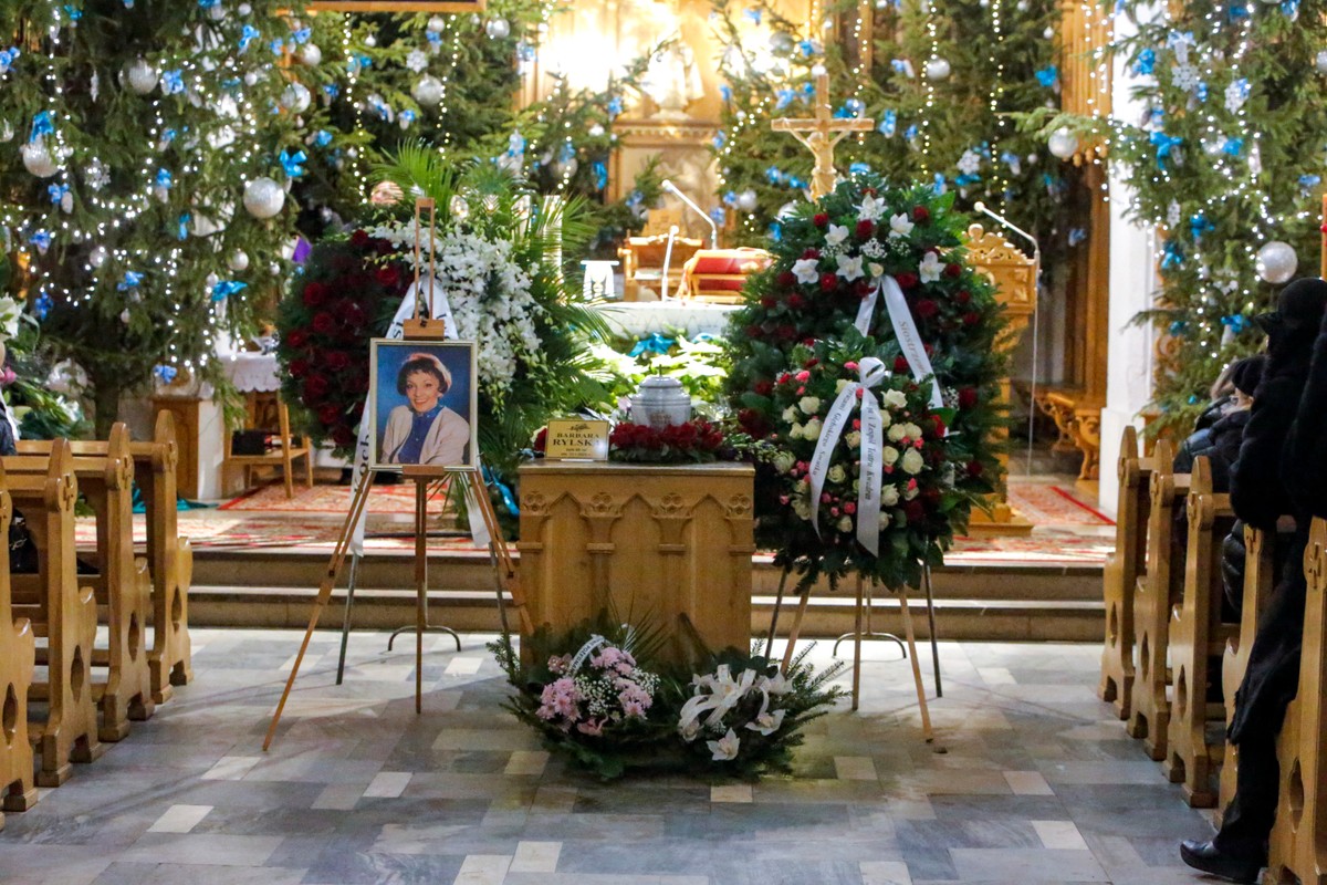 Pogrzeb Barbary Rylskiej