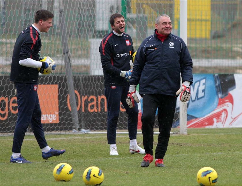 Trening reprezentacji polski