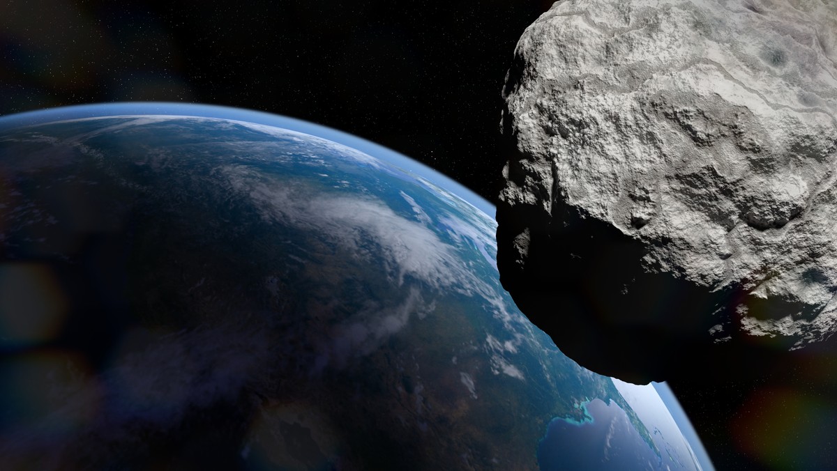 Gigantyczna asteroida wkrótce przemknie obok Ziemi